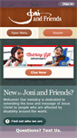 Mobile Screenshot of charlotte.joniandfriends.org
