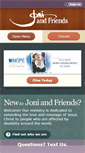 Mobile Screenshot of joniandfriends.org