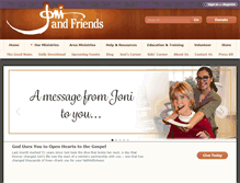 Tablet Screenshot of minneapolis.joniandfriends.org